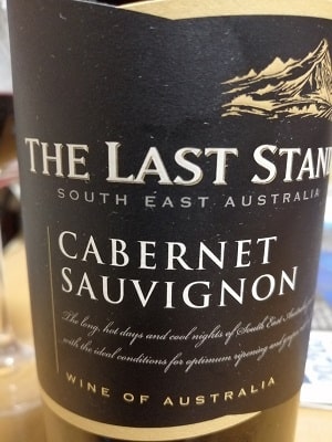 カベルネ・ソーヴィニヨン原料のオーストラリア産辛口赤ワイン「ザ・ラスト・スタンド カベルネ・ソーヴィニヨンThe Last Stand Cabernet Sauvignon」from ワインコレクション共有WebサービスWineFile