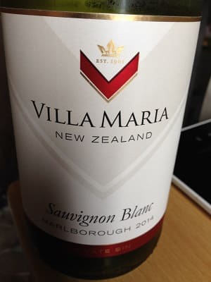 ソーヴィニヨン・ブラン100%原料のニュージーランド産辛口白ワイン「ヴィラ・マリア ソーヴィニヨン・ブラン(Villa Maria Sauvignon Blanc)」from ワインコレクション記録WebサービスWineFile