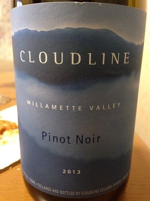 ピノ・ノワール100%原料のアメリカ産辛口赤ワイン「クラウドライン ピノ・ノワール(Cloudline Pinot Noir)」from ワインコレクション共有WebサービスWineFile