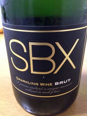 シャルドネ87%/ピノノワール13%原料のチリ産辛口発泡ワイン「SBX スパークリング ブリュット(SBX Sparkling Brut)」from ワインコレクション共有WebサービスWineFile