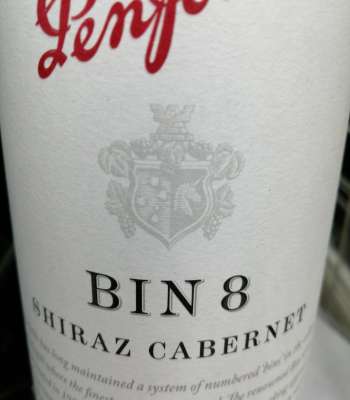カベルネ・ソーヴィニヨン/シラーズ原料のオーストラリア産辛口赤ワイン「ペンフォールズ BIN8 カベルネ･シラーズPenfolds Bin 8 Shiraz Cabernet」from ワインコレクション共有WebサービスWineFile