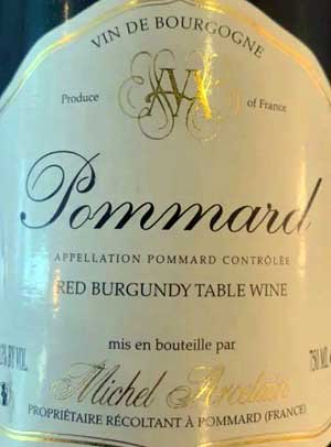 ピノ・ノワール100%原料のフランス産辛口赤ワイン「ミシェル・アルスラン ポマール(Michel Arcelain Pommard)」from ワインコレクション共有WebサービスWineFile