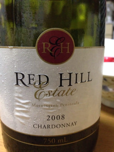 シャルドネ100%原料のオーストラリア産辛口白ワイン「レッド・ヒル エステート シャルドネ(Red Hill Estate Chardonnay)」from ワインコレクション記録WebサービスWineFile