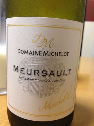 シャルドネ100%原料のフランス産辛口白ワイン「ドメーヌ・ミシュロ ムルソーDomaine Michelot Meursault」from ワインコレクション共有WebサービスWineFile