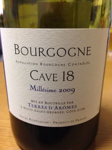 ピノノワール100%原料のフランス産辛口赤ワイン「テール・ダロム CAVE18(Terres d'Aromes Cave18)」from ワインコレクション共有WebサービスWineFile