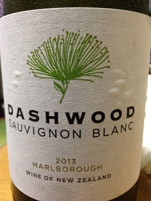 ソーヴィニヨン・ブラン100%原料のニュージーランド産辛口白ワイン「ダッシュウッド ソーヴィニヨン・ブラン(Dashwood Sauvignon Blanc)」from ワインコレクション記録WebサービスWineFile