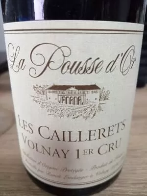 ピノ・ノワール100%原料のフランス産辛口赤ワイン「ラ・プス・ドール ヴォルネイ プルミエ・クリュ レ・カイユレ(La Pousse d'Or Volnay 1er Cru Les Caillerets)」from ワインコレクション記録WebサービスWineFile