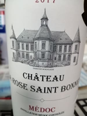 カベルネ・ソーヴィニヨン50%/メルロー50%原料のフランス産辛口赤ワイン「シャトー・ラ・ローズ・サン・ボネ(Chateau La Rose Saint Bonnet)」from ワインコレクション共有WebサービスWineFile