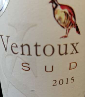 グルナッシュ/カリニャン原料のフランス産辛口赤ワイン「ヴァントゥー・シュッド ルージュ(Ventoux Sud Rouge)」from ワインコレクション共有WebサービスWineFile