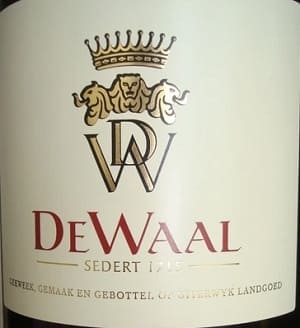 ピノタージュ100%原料の南アフリカ産辛口赤ワイン「デヴォール トップ・オブ・ザ・ヒル ピノ・タージュ(DeWaal Top of the Hill)」from ワインコレクション記録WebサービスWineFile