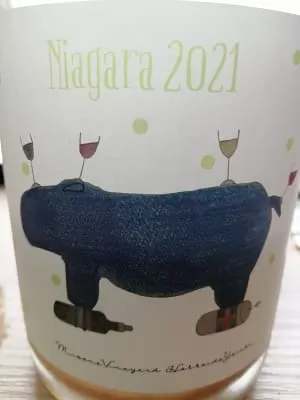 ナイヤガラ100%原料の日本産辛口発泡ワイン「ミソノ・ヴィンヤード ナイアガラMisono Vineyard Niagara」from ワインコレクション記録WebサービスWineFile