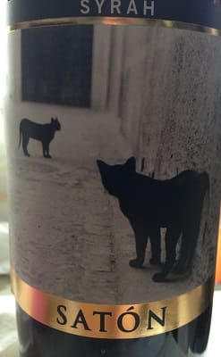 シラー100%原料のスペイン産辛口赤ワイン「サトン シラーSaton Syrah」from ワインコレクション共有WebサービスWineFile