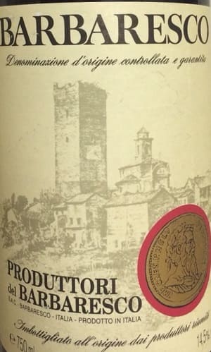 ネッビオーロ100%原料のイタリア産辛口赤ワイン「プロデュットーリ デル バルバレスコProduttori del Barbaresco Barbaresco」from ワインコレクション共有WebサービスWineFile