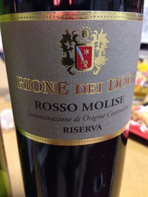 モンテプルチアーノ100%原料のイタリア産辛口赤ワイン「ロッソ・モリーゼ リゼルヴァ(Rosso Molise Riserva)」from ワインコレクション共有WebサービスWineFile