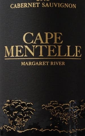 カベルネ・ソーヴィニヨン原料のオーストラリア産やや辛口赤ワイン「ケープ・メンテル カベルネ・ソーヴィニヨン(Cape Mentelle Cabernet Sauvignon)」from ワインコレクション共有WebサービスWineFile
