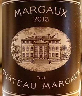 カベルネ・ソーヴィニヨン55%/メルロー45%原料のフランス産辛口赤ワイン「マルゴー・デュ・シャトー・マルゴー(Margaux du Ch.Margaux)」from ワインコレクション記録WebサービスWineFile