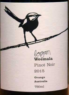 ピノ・ノワール100%原料のオーストラリア産辛口赤ワイン「ローガン ウィマーラ ピノ・ノワール(Logan Weemala Pinot Noir)」from ワインコレクション記録WebサービスWineFile