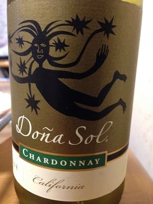シャルドネ100%原料のアメリカ産やや辛口白ワイン「ドナ・ソル シャルドネDona Sol Chardonnay」from ワインコレクション共有WebサービスWineFile