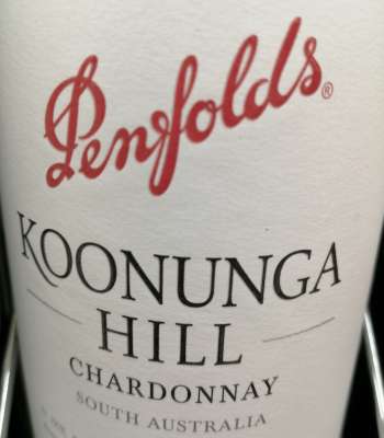 シャルドネ100%原料のオーストラリア産辛口白ワイン「ペンフォールズ クヌンガ・ヒル シャルドネPenfolds Koonunga Hill Chardonnay」from ワインコレクション記録WebサービスWineFile